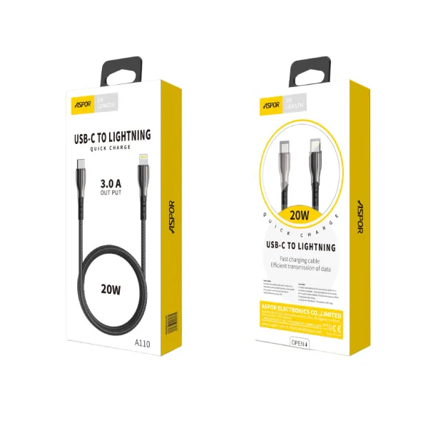 Aspor A110 20W PD to Lightning Cable — photo 3