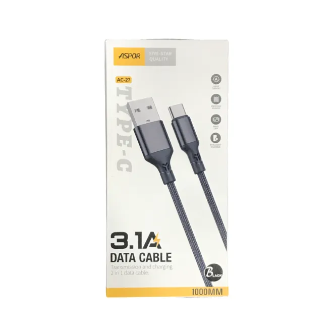 Aspor AC-27 Type C Cable 1M — photo 2