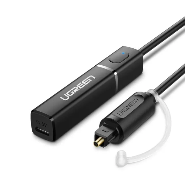Ugreen 50213 Bluetooth 5.0 Transmitter with Optical Plug Audio Adapter