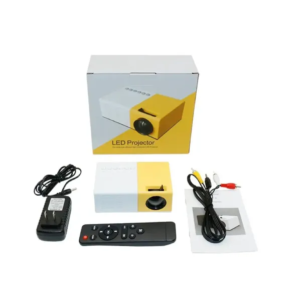 Other / Generic YG300S Yellow Mini Projector — photo 3