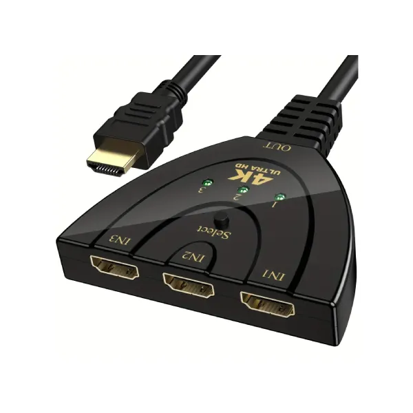Other / Generic Hd Switcher 3 In 1 Out Pigtail