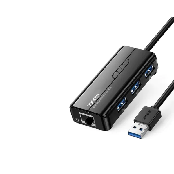 Ugreen 20265 4 in 1 USB Hub with Gigabit Ethernet — photo 2