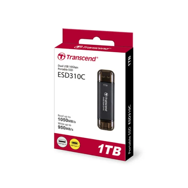 Transcend 1TB ESD310 USB 3.2 Gen 2 Portable SSD — photo 3