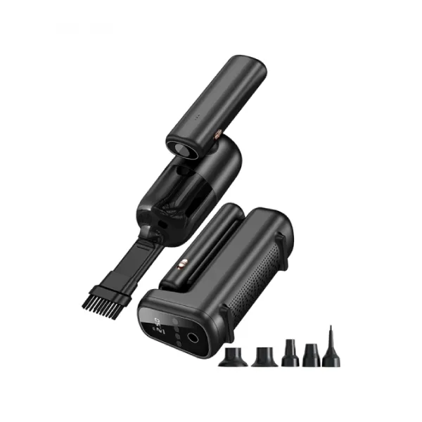 WiWU WI-AI002 5 In 1 Inflatable Pump Black