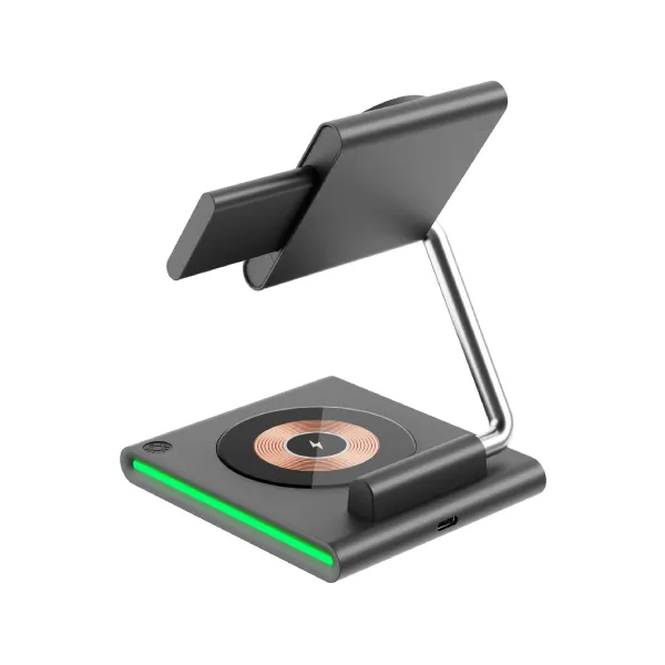 WiWU WI-W023 Geek 3 In 1 Wireless Charger 15w — photo 3
