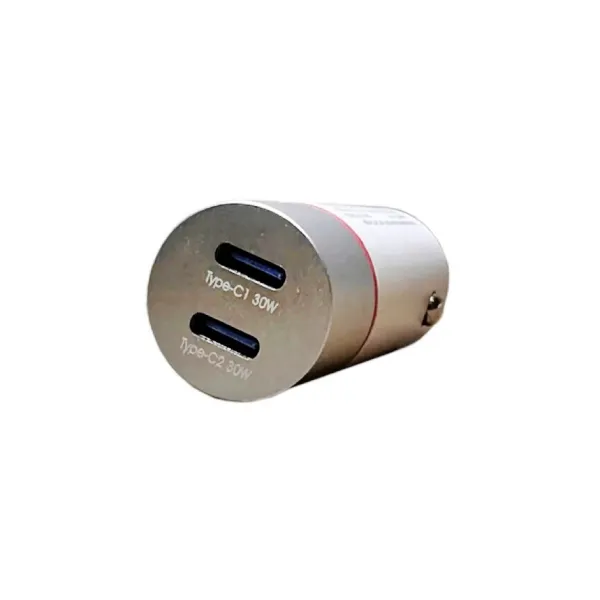 WiWU Wi-QC023 60W Dual USB Port Car Charger – White — photo 2
