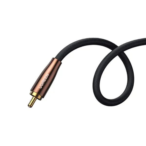 Ugreen 70684 RCA Coaxial Cable Copper Case Braid 1m — photo 2