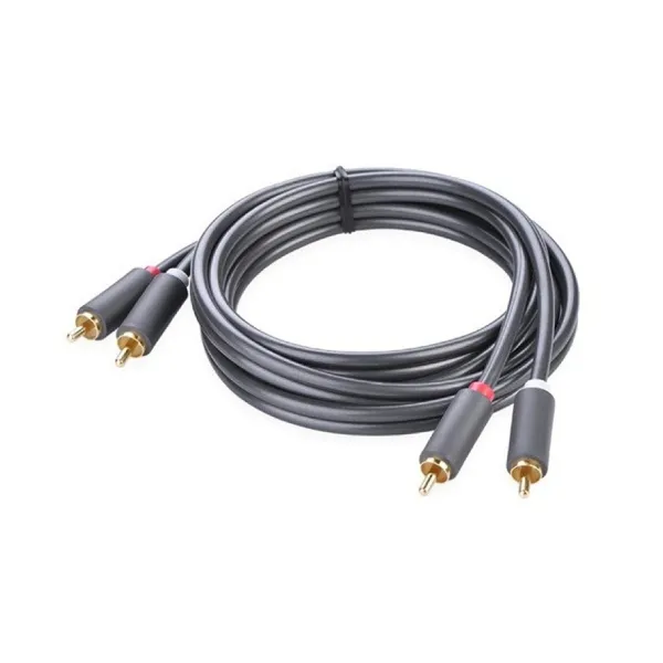 Ugreen 10517 2RCA Male To 2RCA Male Cable 1.5m – Black