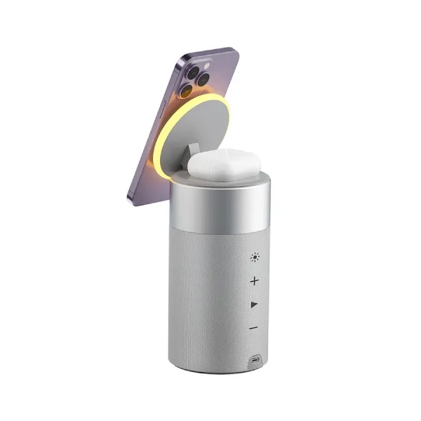 WiWU Wi-W022 Leju Wireless Charging Ambient Light Speaker — photo 2