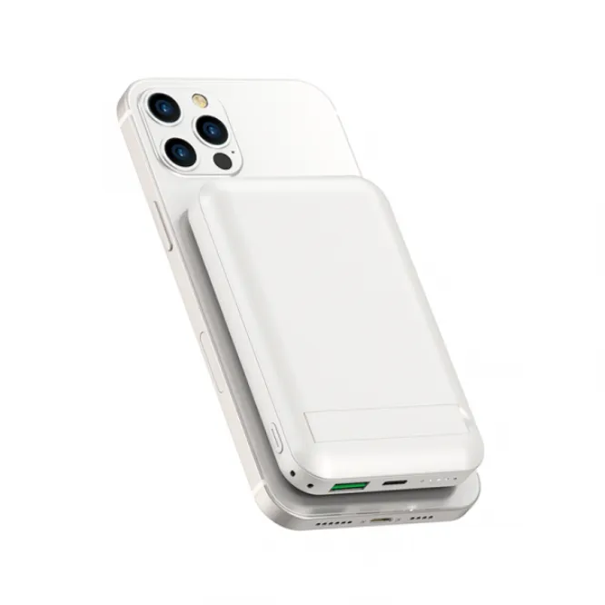 WiWU SC10000WHT Snap Cube 22.5W 10000 Magnetic Wireless Powerbank — photo 7