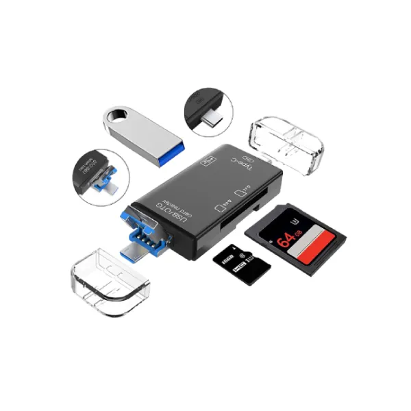 Other / Generic 6 IN 1 OTG Card Reader