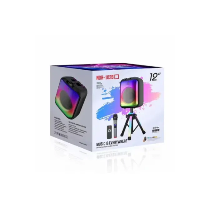 NDR 102B 12 Inch Wireless Bluetooth Speaker — photo 3