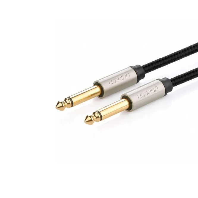 Ugreen 10636 6.5mm Male to Male Stereo Auxiliary Aux Audio Cable 1m Grey — photo 4