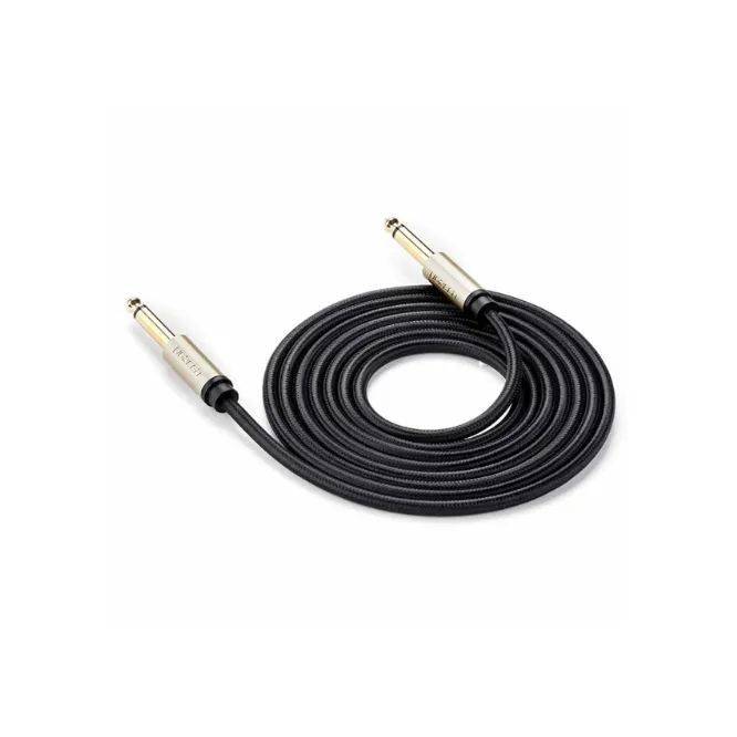 Ugreen 10636 6.5mm Male to Male Stereo Auxiliary Aux Audio Cable 1m Grey — photo 2