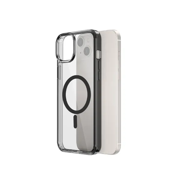 WiWU MCC-101 Magnetic Crystal Hard PC Cover for iPhone 15 Plus Black — photo 2