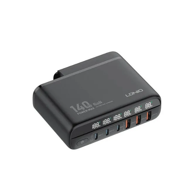 LDNIO A6140C 140W Gan Super Fast Charger