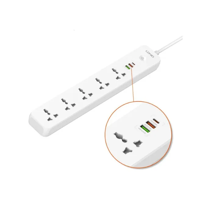 LDNIO SC5319 USB Extension Cord Power Socket — photo 2