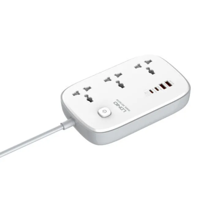 LDNIO SC3416 3250W Smart Guard Power Strip 2M