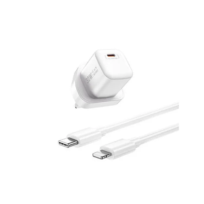WiWU WI-U006 Nano 30W Gan PD Type-C To Lightning Charger — photo 2