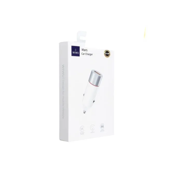 WiWU Mars 22.5W USB Car Charger White – WI-QC020 — photo 2