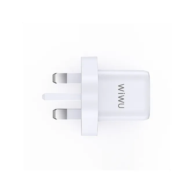 WiWU Wi-U014 33w Gan Fast Charger 3pin – Blue — photo 4