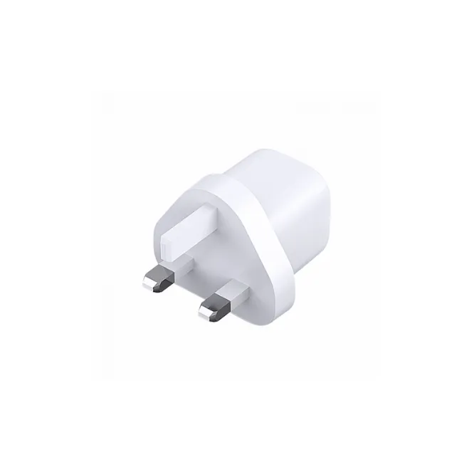 WiWU Wi-U017 Jello 30W PD Gan Fast Charger 3pin – White — photo 2