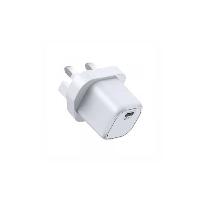 WiWU Wi-U017 Jello 30W PD Gan Fast Charger 3pin – White