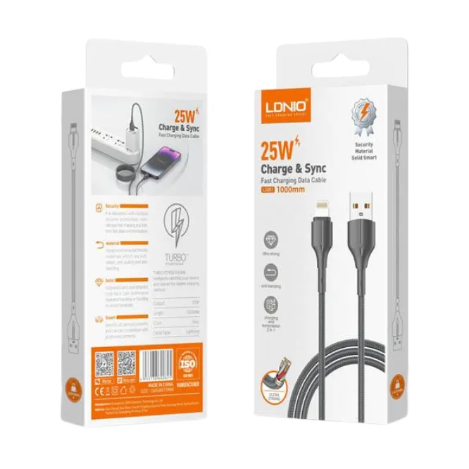 LDNIO LS851 25W Charge & Sync 1m Cable — photo 5