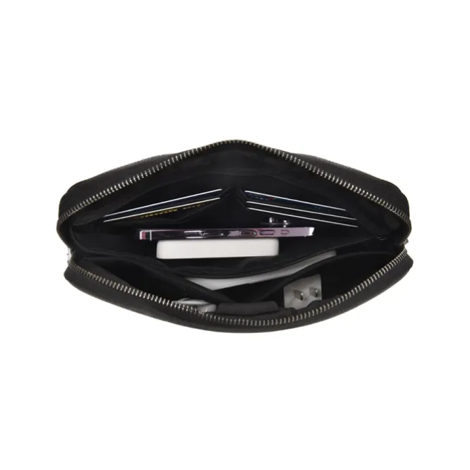 WiWU Alpha Anti-Theft Clutch Bag – Black — photo 5