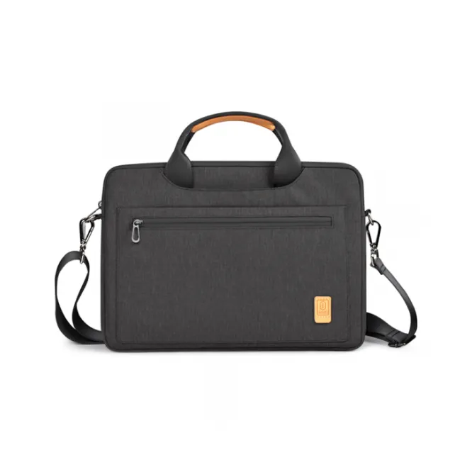 WiWU Pioneer Shoulder Laptop Bag 14″ Black — photo 2