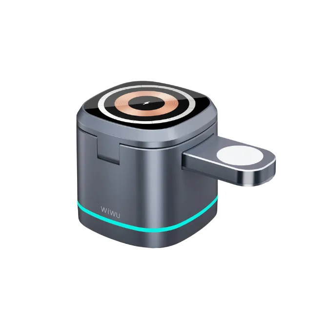 WiWU WI-W024 Rubik’s Cube 3 In 1 Wireless Charger