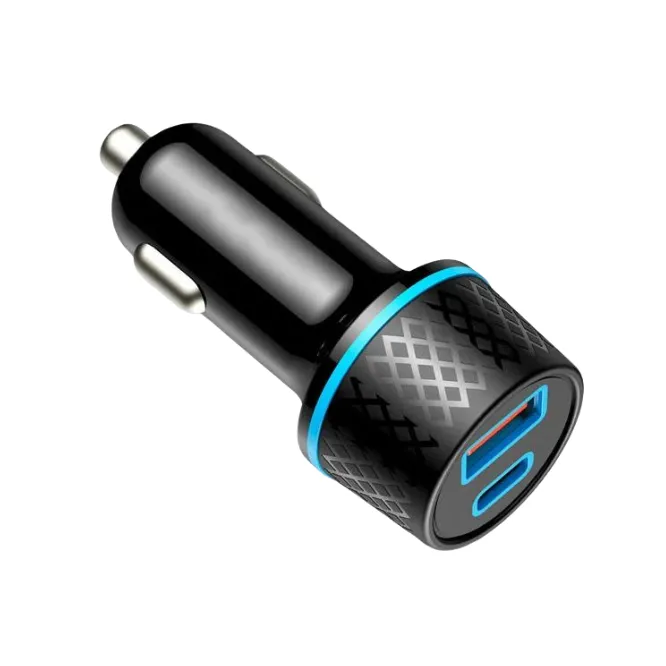 Other / Generic PD 38W PD & Fast Car Charger – Black
