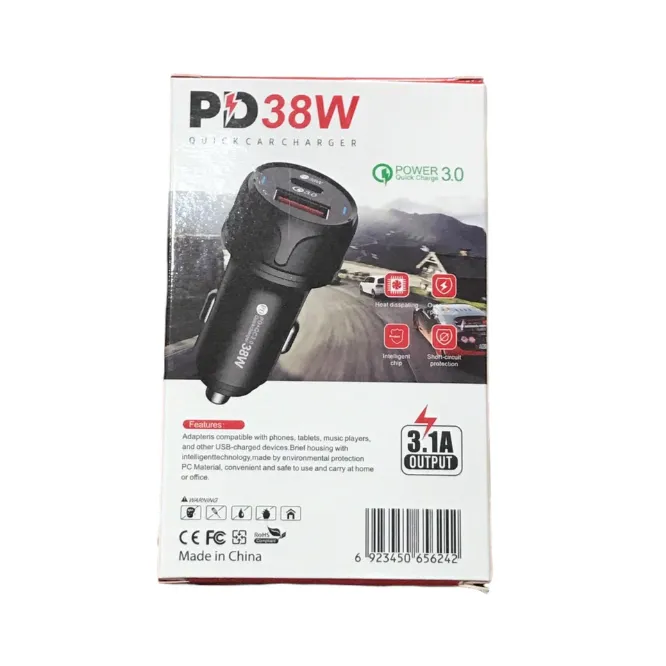 Other / Generic PD 38W Quick Car Charger — photo 4