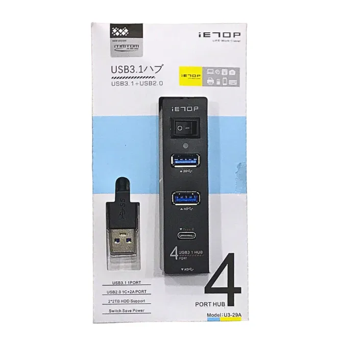 Other / Generic 4 Port Switch Usb 3.1 Hub – IE70P U3-29A — photo 2