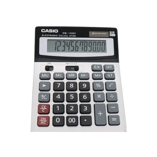 Other / Generic Casio DM-1200V Electronic Calculator