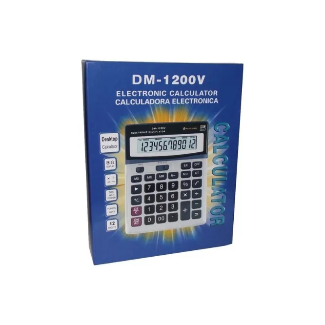 Other / Generic Casio DM-1200V Electronic Calculator — photo 2