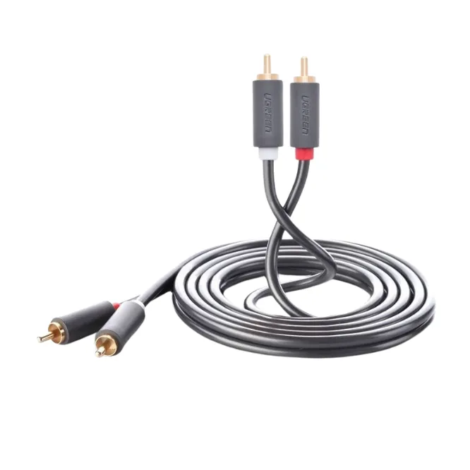 Ugreen 10520 2RCA Male To 2RCA Male Cable 5m – Black — photo 4