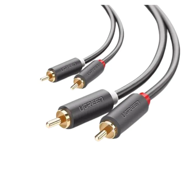 Ugreen 10519 2RCA Male To 2RCA Male Cable 3m – Black — photo 4