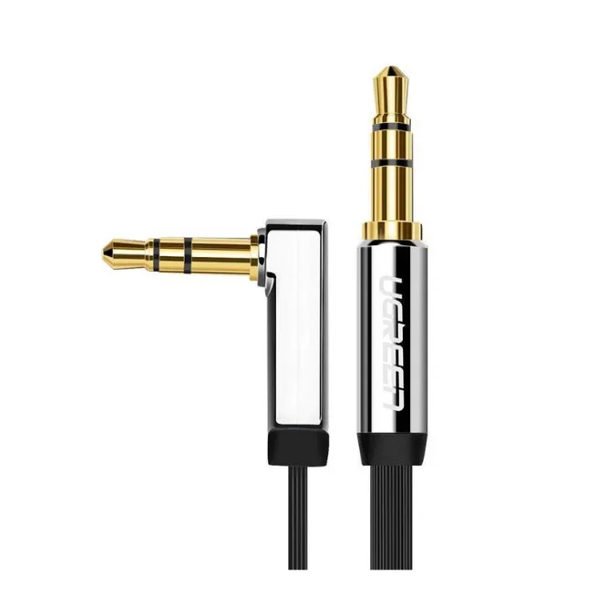 Ugreen 10729 3.5mm Male To 3.5mm Male Flat Cable 5m – Black — photo 4