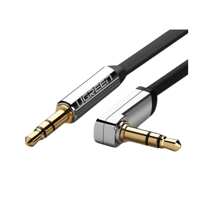 Ugreen 10729 3.5mm Male To 3.5mm Male Flat Cable 5m – Black — photo 2