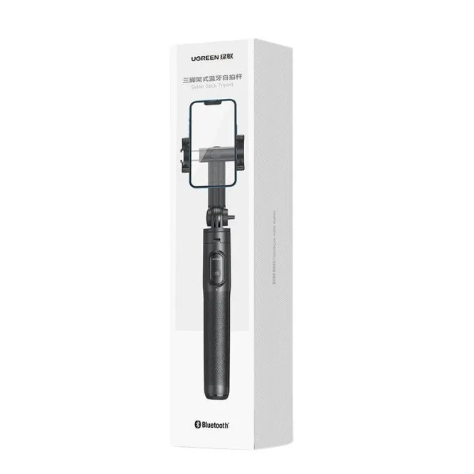 Ugreen 15062 Selfie Stick Telescopic Pole With Stand And Bluetooth Remote Control — photo 3