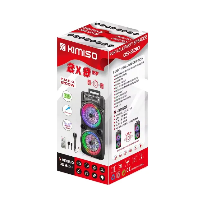 Kimiso QS-2210 Speaker — photo 2