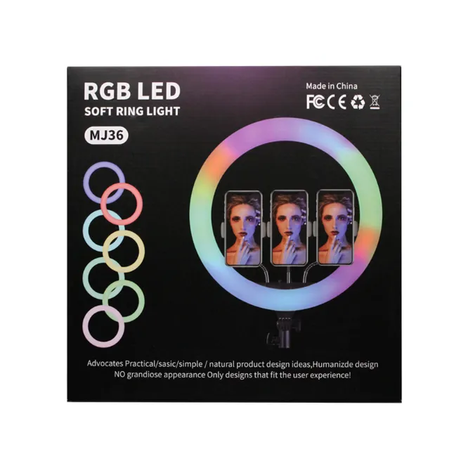 Other / Generic MJ36 RGB LED Soft Ring Light — photo 2