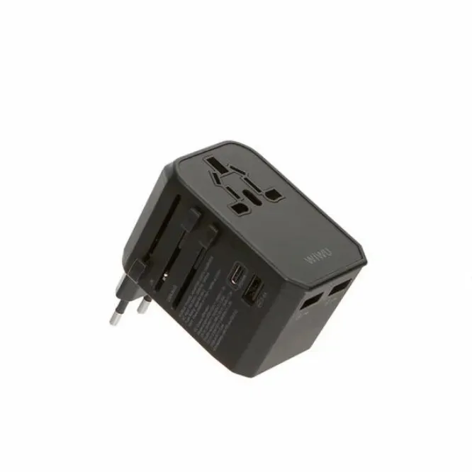 WiWU UA-304 45W Universal Plug Adapter 4 in 1