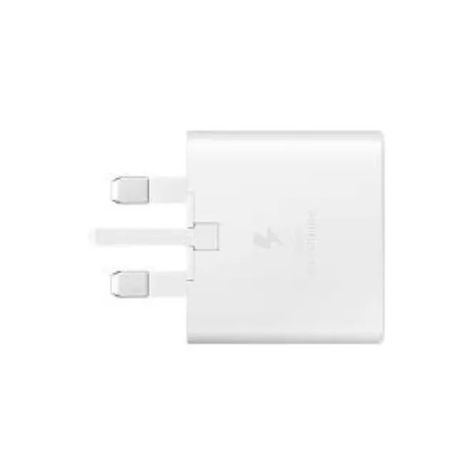 Samsung 25W Adapter USB-C 3 Pin – White — photo 3