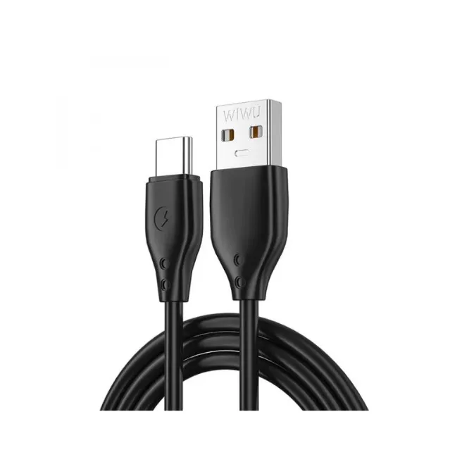 WiWU WI-C001 USB To Type-C Cable 1M – Black