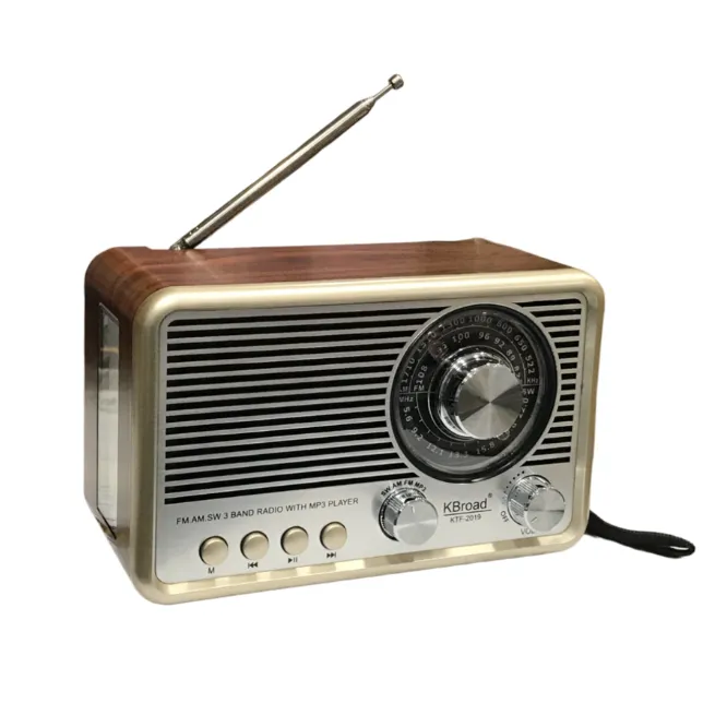Other / Generic KTF – 2019 Retro Radio Speaker With Torch