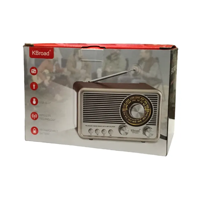Other / Generic KTF – 2019 Retro Radio Speaker With Torch — photo 5