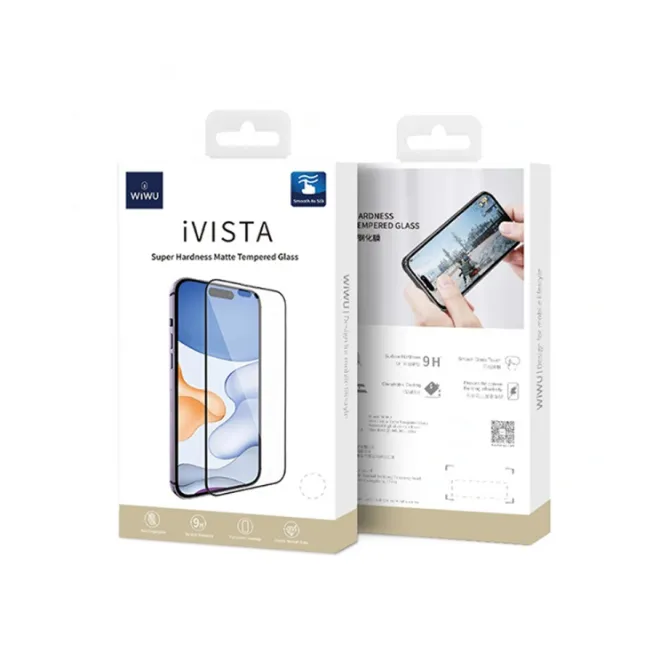 WiWU Ivista Matte Tempered Glass iPhone 14 series — photo 3