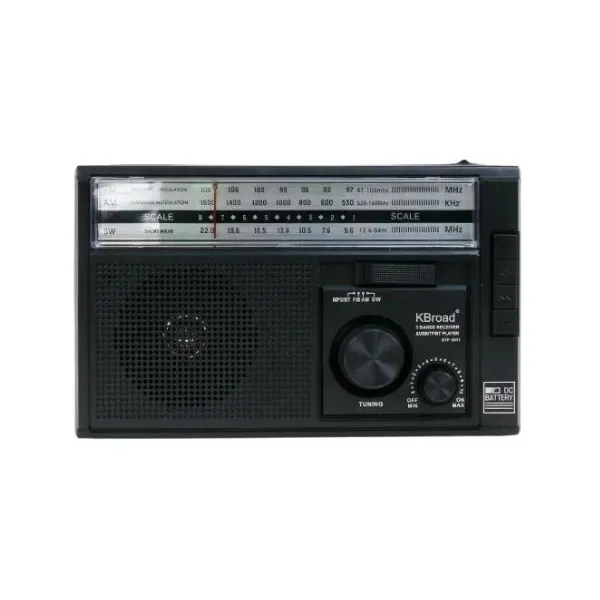 Other / Generic KTF-2011 Bluetooth Radio With Flashlight And Solar Panel